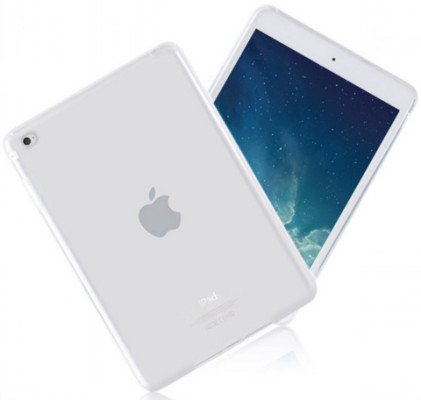 Силиконови гърбове Силиконови гърбове за Apple Iphone Силиконов гръб ТПУ ултра тънък за Apple iPad Mini 4 кристално прозрачен